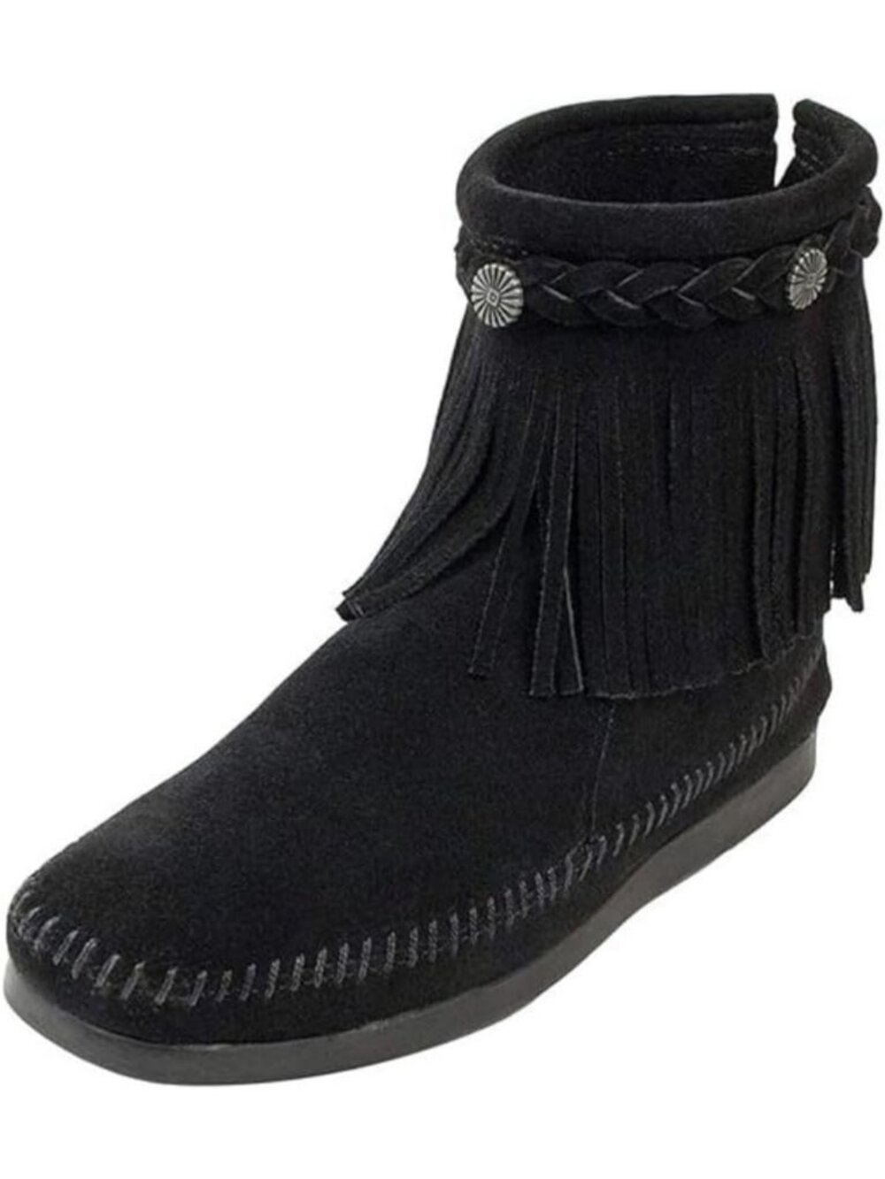 Stylish Women's High Top Back Zip Boots - Comfortable & Trendy Footwear
